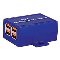 B&B Electronics, USB hub, four-port B&B Electronics, USB hub, four-port
